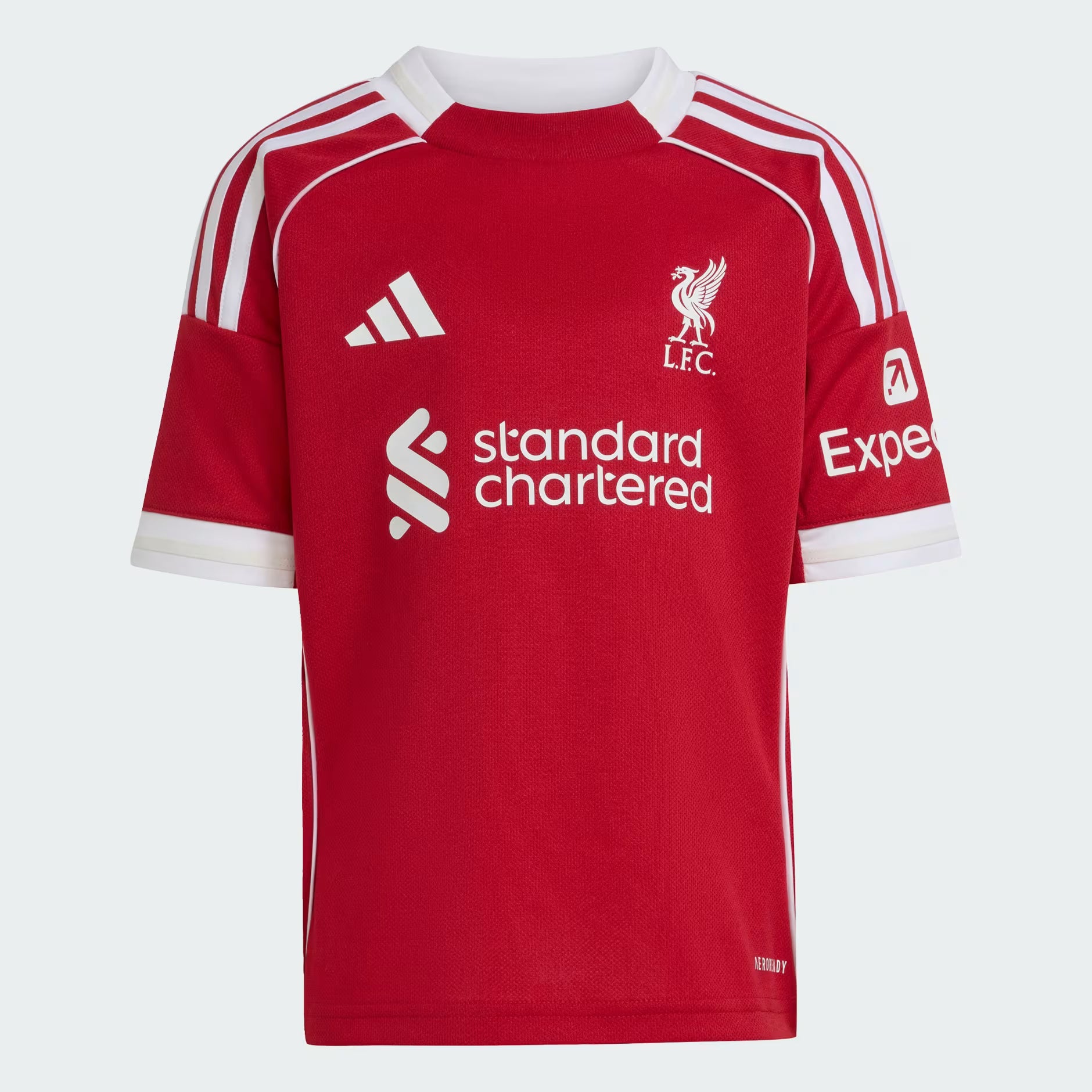 Liverpool Home Children's Full Kit 2025/26 (2 Piece)