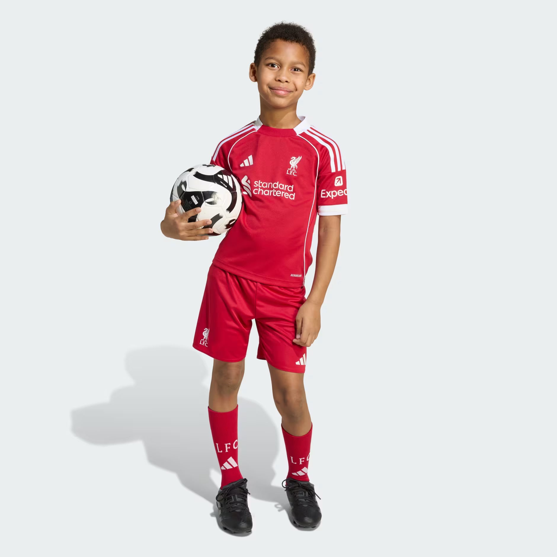 Liverpool Home Children's Full Kit 2025/26 (2 Piece)