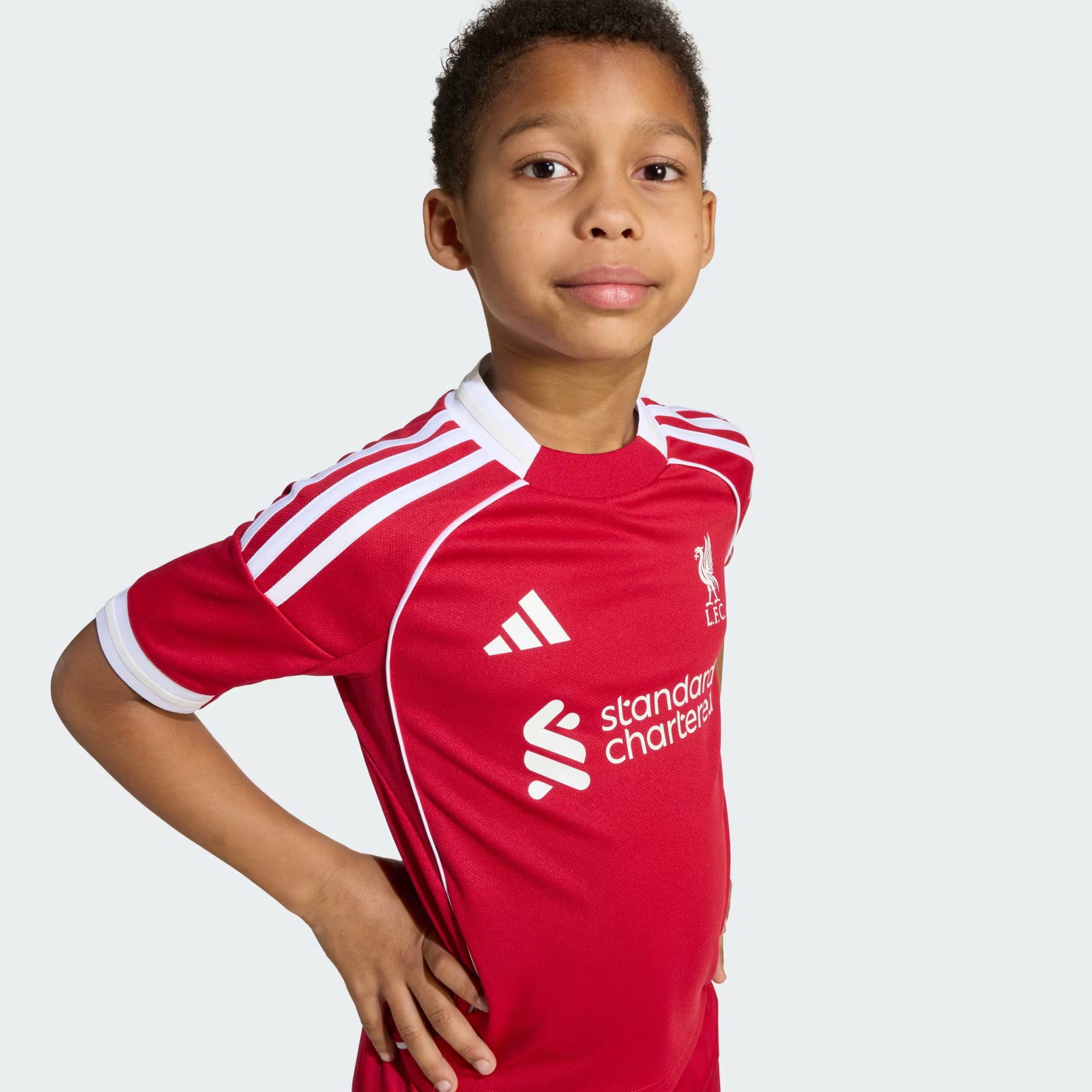 Liverpool Home Children's Full Kit 2025/26 (2 Piece)