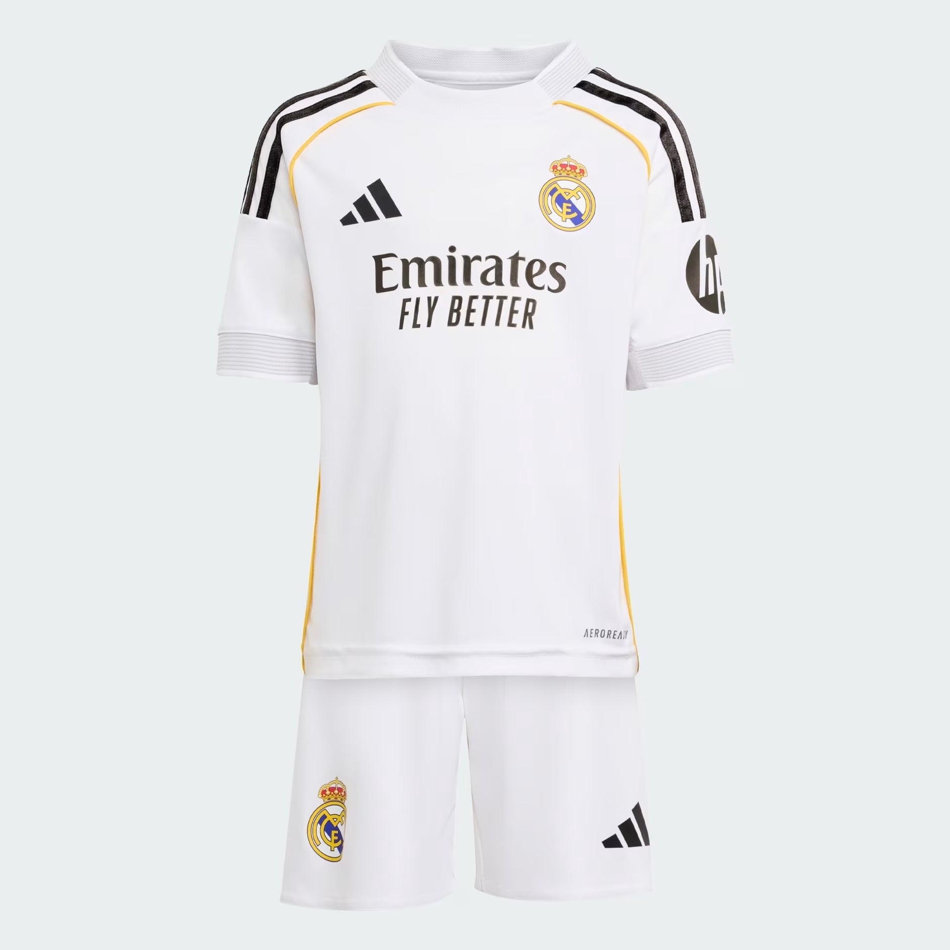 Real Madrid Home Children's Full Kit 2025/26 (2 Piece)