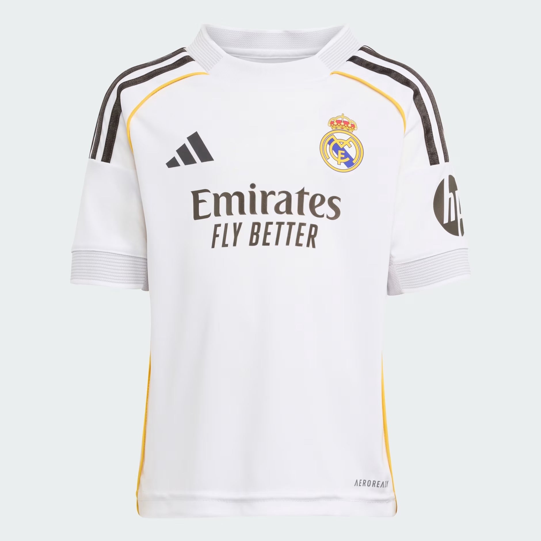 Real Madrid Home Children's Full Kit 2025/26 (2 Piece)